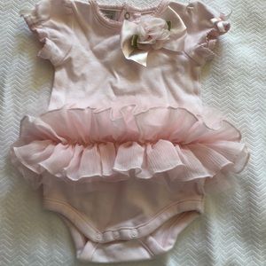 Baby Girl 6mo Onesie with Tutu